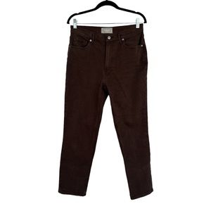Everlane Brown The Original Cheeky Jean Organic Cotton Straight Alex 29 Crop